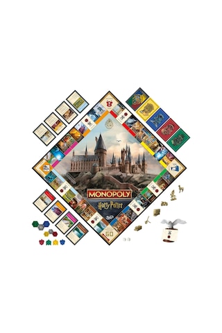Harry Potter Monopoly Serisi Hogwarts'ta Büyülü Bir Macera