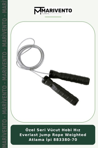 Özel Seri Vücut Hobi Hız Everlast Jump Rope Weighted Atlama İpi 883380-70