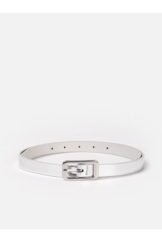 Colins Gri Kadın Kemer Cl1071642 Q1.v1 Sıl Gümüş