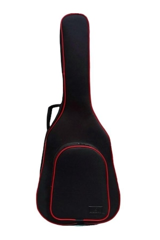 Kingbag-06 Soft Case Elektro Gitar Çantası-kılıfı-kalın-kırmızı