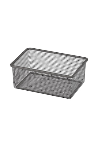 Ikea Koyu Gri Kullanışlı Saklama Kutusu 42x30x10 Cm Oyuncak Düzenleyici Çocuk Odası