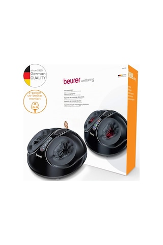 Beurer Fm90 Shiatsu Ve Hava Sıkıştırmalı Ayak Masajı Çift Masaj Fonksiyonu İsteğe Bağlı Isıtma Fonksiyonu 3 Önceden Ayarlanmış Program 3 Yoğunluk Seviyesi Yıkanabilir Kılıf Kadar Uygun