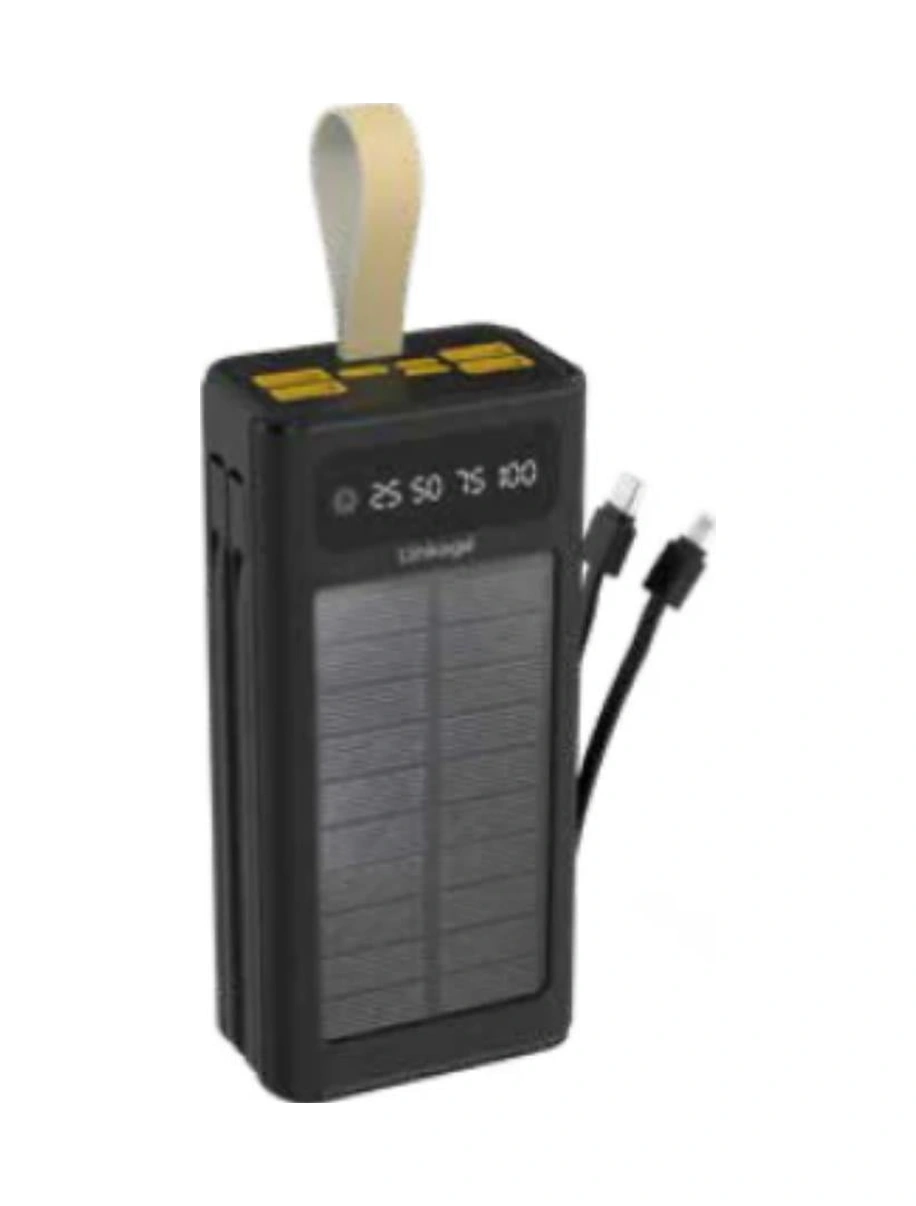 P37 30000 Mah Güneş Enerjili Powerbank, Hızlı Şarj, Çift Usb Çıkışlı, Suya Ve Darbelere Dayanıklı Taşınabilir Şarj Cihazı-1462 BEYAZ