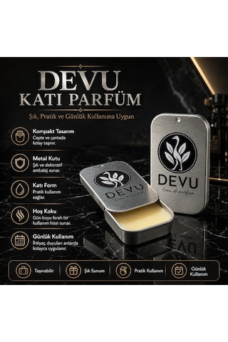 Devu İntense Katı Parfüm EDP 10 G