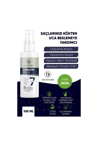 Dr. Tayyaröz X7 Bileşen Saç Besleyici Keratin Sütü 100 ML
