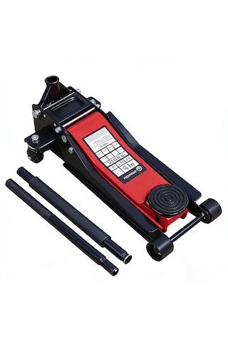 3 Ton Profesyonel Arabalı Kriko 7,5 Cm F1 Tipi Alçak Şase