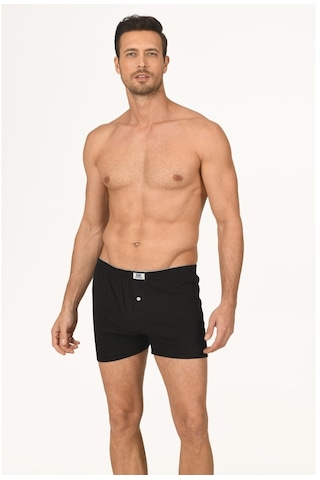Nbb Erkek Siyah Lighten Up Düğmeli Boxer