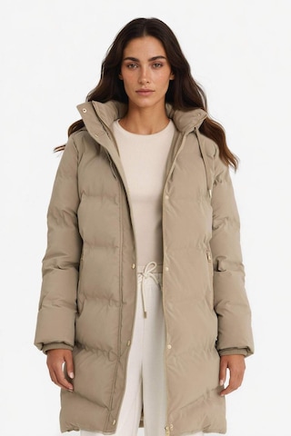 Defacto Regular Fit Kapüşonlu Fermuarlı Parka F2876AX25WN Kahve