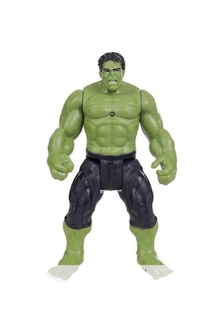Büyük Boy 30 Cm Işıklı Hareketli Avengers Oyuncak Hulk Figür