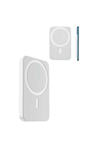 Magsafe Battery Pack Powerbank Kablosuz Şarj 5.000 Mah Diğer