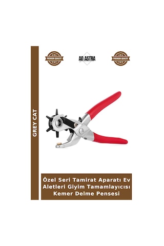 Özel Seri Tamirat Aparatı Ev Aletleri Giyim Tamamlayıcısı Kemer Delme Pensesi