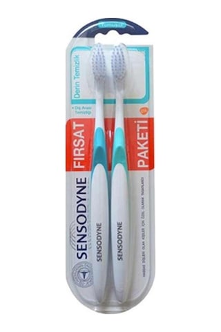 Sensodyne Derin Temizlik Diş Fırçası Yumuşak 2'li