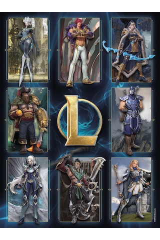 Clementoni 1000 Parça League Of Legends Puzzle