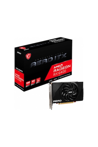 MSI Radeon RX 6400 Aero ITX 4GB