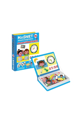Diytoy Magnet Hikaye Oluşturma - Zamanı Öğreniyorum