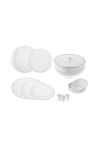 Jumbo Cosmos Gold 60 Parça 12 Kişilik Yemek Takımı