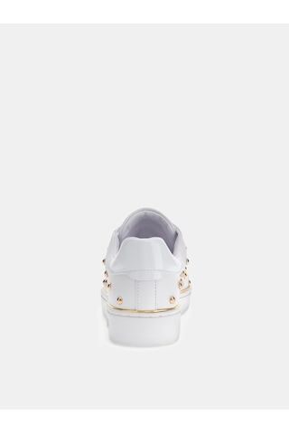 Guess Bonitah Studs Kadın Spor Ayakkabı Flpbonele12 Beyaz