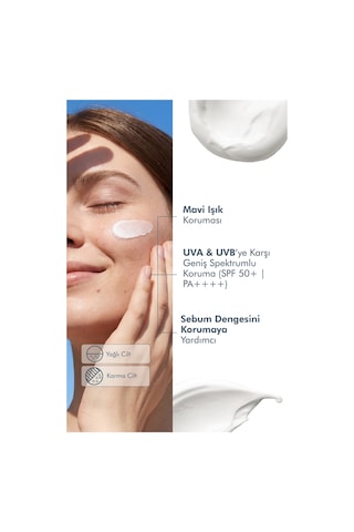 The Purest Solution Yağlı Ciltler İçin Mat Bitişli Güneş Kremi SPF50+ 50 ML