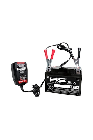 Bs Otomatik Motosiklet Akü Şarj Cihazı Ba10 12 Ve 6 Volt 1 Amper