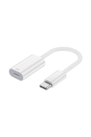 Reedark Usb-c Erkekden Lightning Dişiye Ses Çevirici Kablosu - İpad Pro, Galaxy S23/s22/s21, Pixel, Macbook Uyumlu Kulaklık Adaptörü