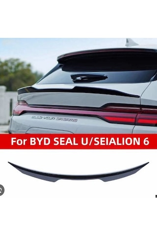 Byd Seal U Dm-i Spoiler - Byd Seal Spoiler - Bydsealudmi Spoyler Parlak Siyah