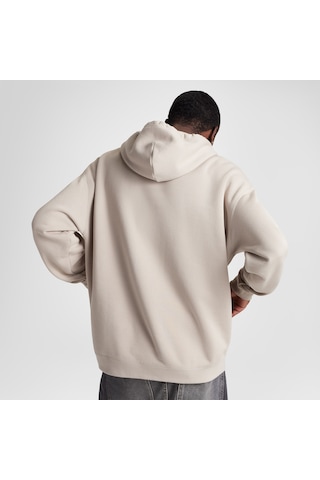 Converse Loose Fit Erkek Bej Hoodie