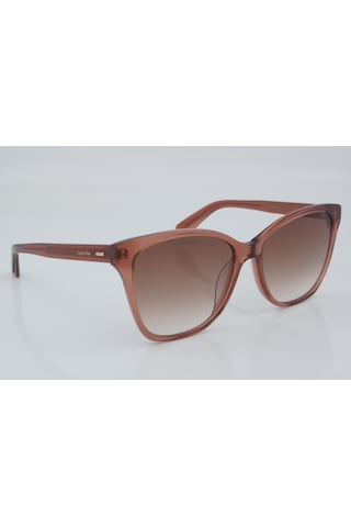 Calvin Klein Ck 21529s 601 55 - 01 Güneş Gözlüğü Kahverengi