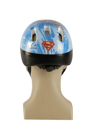 Superman Lisanslı Çocuk Bisiklet Kaskı- Juniour Çok Renkli