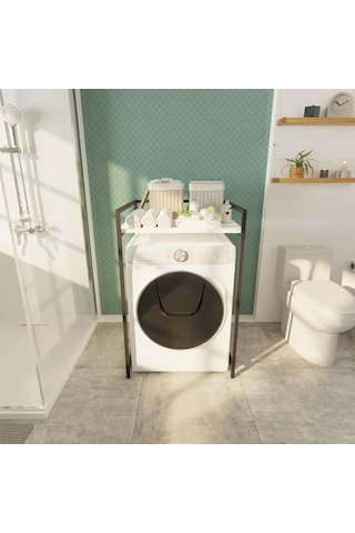 Adel Çamaşır Makinesi Dolabi Beyaz