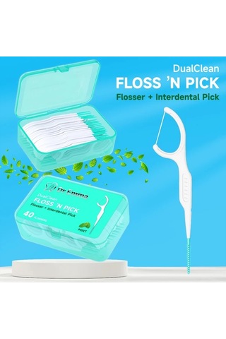 Willowhaven Dr. Emma 80 Adet Nane Aromalı Tek Kullanımlık Diş İpi