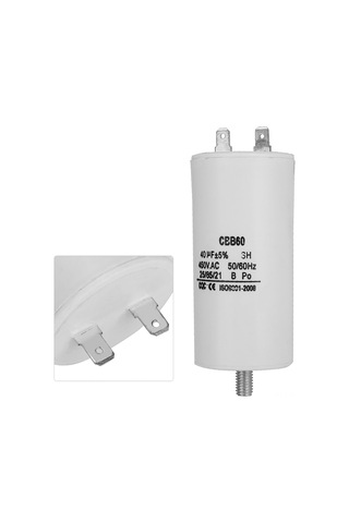 Wezone Cbb60 Tipi 450v 40µf Motor Başlatma Ve Çalışma Kondensörü - Çamaşır Makinesi, Pompa, Buzdolabı Uygulamaları