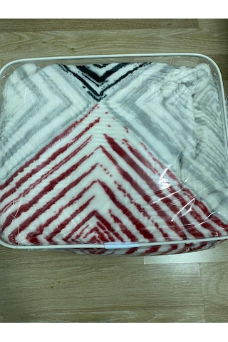 Aksu Tek Kişilik Battaniye Çantali Gri