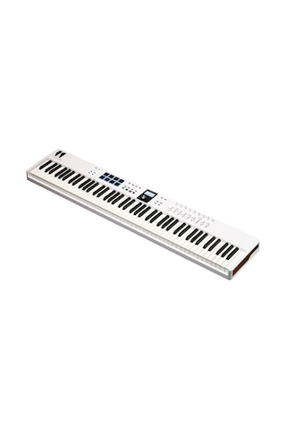 Keylab Essential 88 Mk3: Beyaz 88-tuş Yarı-ağır Tuşe Keyboard/ Mıdı Ve Modular Kontrolcü, Soft Synth