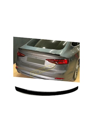 Audi A5 Bagaj Üstü Piano Black Spoiler 2017-2020