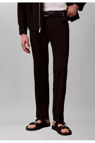 Calvin Klein Erkek Straight Fit Düz Paça Siyah Pantolon-16295