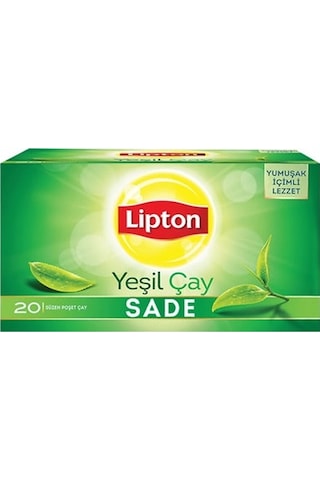 Lipton Yeşil Çay Sade Bitki Çayı 20 x 1.5 G