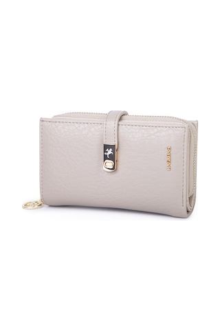 Nas Bag Kadın Orta Boy Kartlık Kağıt Para Ve Bozuk Para Tasarımına Sahip Kum Victoria 16x9 Cm Kum Rengi