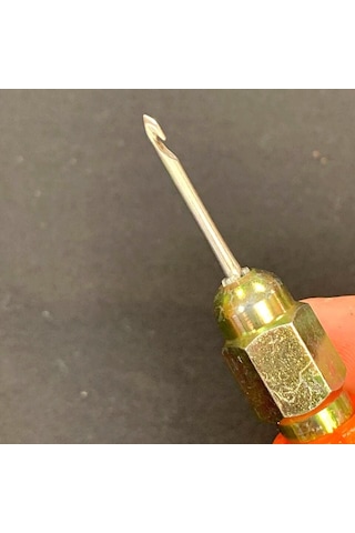 Deri Hobi Dikiş İğnesi Plastiik Saplı Biz İğne Deri El Aleti