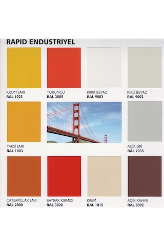 Pamukkale 7206 Yol Çizgi Boyası Sentetik 20 Kg Sarı