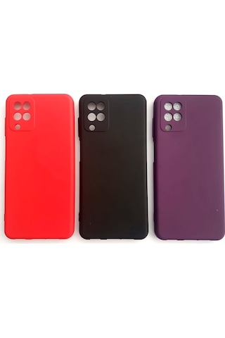 Samsung Galaxy Uyumlu M12 Kilif Kamera Korumali Soft Silikon 524087317