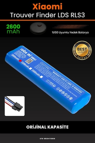 Xiaomi Trouver Finder Lds Rls3 2600mah Robot Süpürge Bataryası