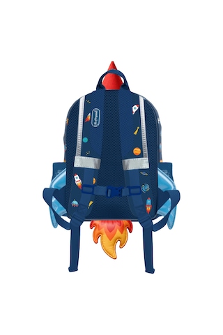 Packnjoy - Çocuk Sırt Çantası Medium 4-6 Yaş - Star Explorer Lacivert