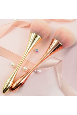 EZERE Rose Gold Pudra Fondöten Allık Makyaj Fırçası
