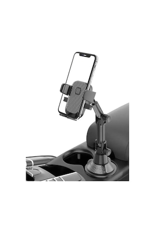 Zmc Bilişim Teleskopik Araç Bardak Yerine Giren Telefon Tutucu