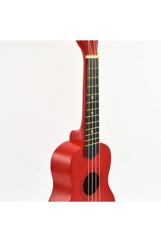 Gonzales Xu2101-Rd Kırmızı Renk 4 Telli Ukulele Gitar