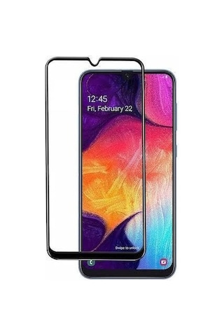 Nano Teknoloji Cam Huawei Y6 2019 Siyah Kırılmaz Cam Ekran Koruma