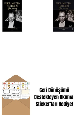 Fikrimizin Rehberi Ciltli + Fikrimizin Rehberi - Gazi Mustafa Kemal + Okuma Sticker'ları