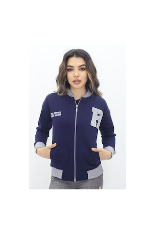 Gala Unisex Fermuarlı Kız Erkek Kolej Ceket 001