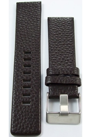 24Mm Koyu Kahverengi Deri Saat Kayışı Diesel Model Saat Kordonu