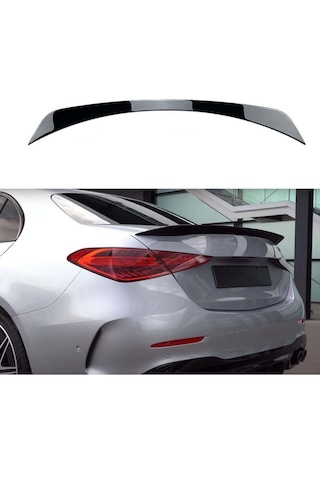 Mercedes W206 Bagaj Üstü Spoiler C Serisi 2021+ C63s Piano Black